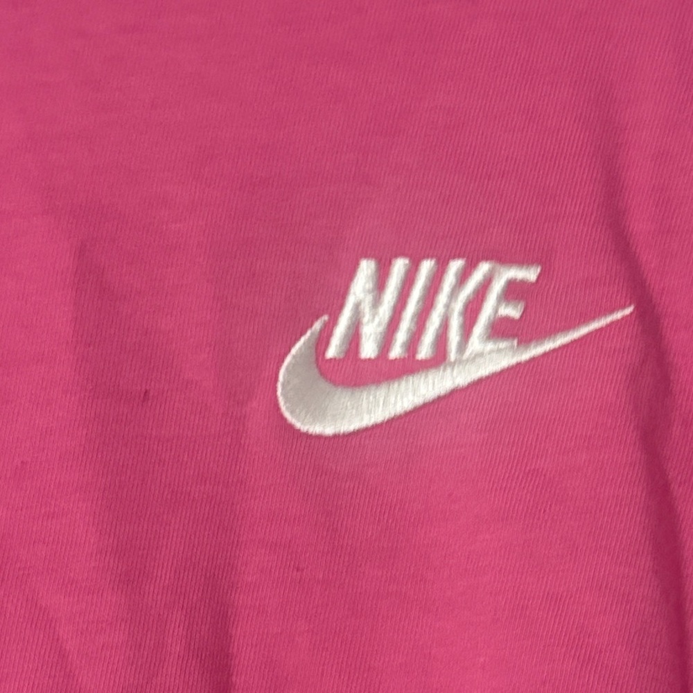 Nike Men's Short Sleeve Tee in Bright Pink - Picture 3 of 5